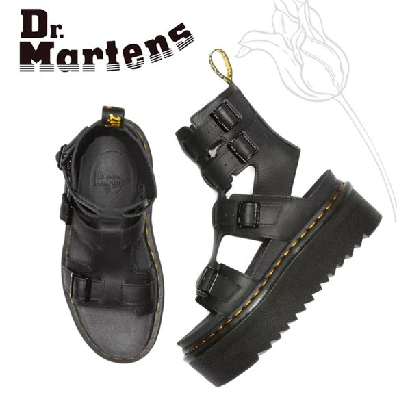 Dr. Martens Shoes - Dr. Martens Giavanna Platform Gladiator Sandals